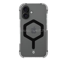 TACTICAL iPhone 16 TACTICAL MAGFORCE HEXAGON szilikon telefonvédő ütésállóság, MagSafe, FEKETE TACTICAL_57983127306 small