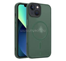 TACTICAL iPhone 13 TACTICAL MAGFORCE HYPERSAND szilikon telefonvédő ütésállóság, MagSafe, SÖTÉTZÖLD TACTICAL_57983131548 small