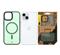 TACTICAL iPhone 15 TACTICAL MAGFORCE HYPERSAND szilikon telefonvédő ütésállóság, MagSafe, SÖTÉTZÖLD TACTICAL_57983131553 small