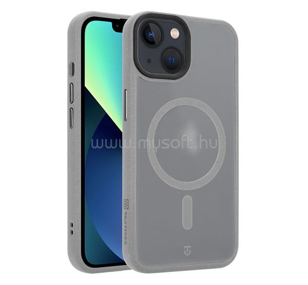 TACTICAL iPhone 13 TACTICAL MAGFORCE HYPERSAND szilikon telefonvédő ütésállóság, MagSafe, VILÁGOSSZÜRKE