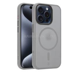 TACTICAL iPhone 15 Pro TACTICAL MAGFORCE HYPERSAND szilikon telefonvédő ütésállóság, MagSafe, VILÁGOSSZÜRKE TACTICAL_57983131556 small