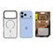 TACTICAL iPhone 18 Pro / 17 Pro TACTICAL MAGFORCE HYPERSAND szilikon telefonvédő ütésállóság, MagSafe, VILÁGOSSZÜRKE TACTICAL_57983131585 small