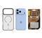 TACTICAL iPhone 18 Pro Max / 17 Pro Max TACTICAL MAGFORCE HYPERSAND szilikon telefonvédő ütésállóság, MagSafe, VILÁGOSSZÜRKE TACTICAL_57983131589 small
