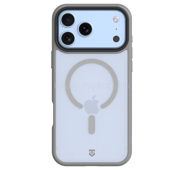 TACTICAL iPhone 18 Pro Max / 17 Pro Max TACTICAL MAGFORCE HYPERSAND szilikon telefonvédő ütésállóság, MagSafe, VILÁGOSSZÜRKE