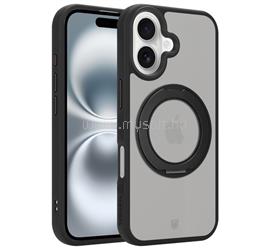 TACTICAL iPhone 16 TACTICAL MAGFORCE HYPERSTAND szilikon telefonvédő ütésállóság, kitámasztó, FEKETE TACTICAL_57983131610 small