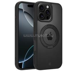 TACTICAL iPhone 16 Pro Max TACTICAL MAGFORCE HYPERSTAND szilikon telefonvédő ütésállóság, kitámasztó, FEKETE TACTICAL_57983131618 small