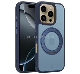 TACTICAL iPhone 16 Pro TACTICAL MAGFORCE HYPERSTAND szilikon telefonvédő ütésállóság, kitámasztó, SÖTÉTKÉK TACTICAL_57983131615 small