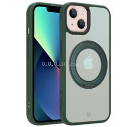 TACTICAL iPhone 13 TACTICAL MAGFORCE HYPERSTAND szilikon telefonvédő ütésállóság, kitámasztó, SÖTÉTZÖLD TACTICAL_57983131599 small