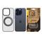 TACTICAL iPhone 15 Pro TACTICAL MAGFORCE HYPERSTAND szilikon telefonvédő ütésállóság, kitámasztó, VILÁGOSSZÜRKE TACTICAL_57983131607 small