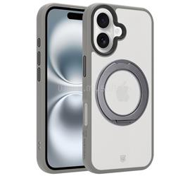 TACTICAL iPhone 16 TACTICAL MAGFORCE HYPERSTAND szilikon telefonvédő ütésállóság, kitámasztó, VILÁGOSSZÜRKE TACTICAL_57983131612 small