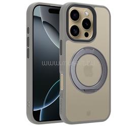 TACTICAL iPhone 16 Pro TACTICAL MAGFORCE HYPERSTAND szilikon telefonvédő ütésállóság, kitámasztó, VILÁGOSSZÜRKE TACTICAL_57983131616 small