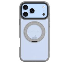 TACTICAL iPhone 18 Pro / 17 Pro TACTICAL MAGFORCE HYPERSTAND szilikon telefonvédő ütésállóság, kitámasztó, VILÁGOSSZÜRKE TACTICAL_57983131629 small