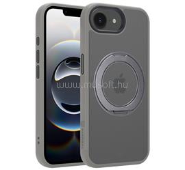 TACTICAL iPhone 17e / 16e TACTICAL MAGFORCE HYPERSTAND szilikon telefonvédő ütésállóság, kitámasztó, VILÁGOSSZÜRKE TACTICAL_57983131646 small