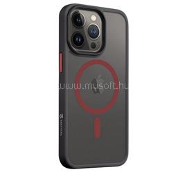 TACTICAL iPhone 18 Pro Max TACTICAL MAGFORCE HYPERSTEALTH 2.0 szilikon telefonvédő ütésállóság, MagSafe, FEKETE/PIROS TACTICAL_57983126613 small