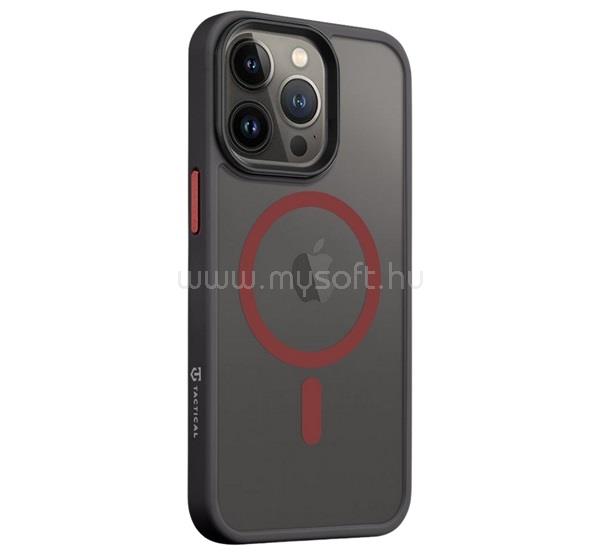 TACTICAL iPhone 18 Pro Max TACTICAL MAGFORCE HYPERSTEALTH 2.0 szilikon telefonvédő ütésállóság, MagSafe, FEKETE/PIROS