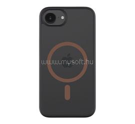 TACTICAL iPhone 17e / 16e TACTICAL MAGFORCE HYPERSTEALTH 2.0 szilikon telefonvédő ütésállóság, MagSafe, FEKETE/SÖTÉTBARNA TACTICAL_57983125829 small