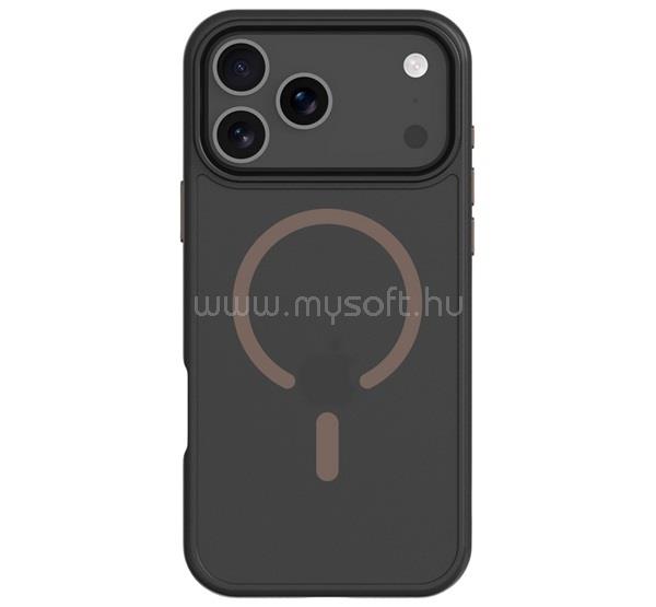 TACTICAL iPhone 18 Pro Max TACTICAL MAGFORCE HYPERSTEALTH 2.0 szilikon telefonvédő ütésállóság, MagSafe, FEKETE/SÖTÉTBARNA