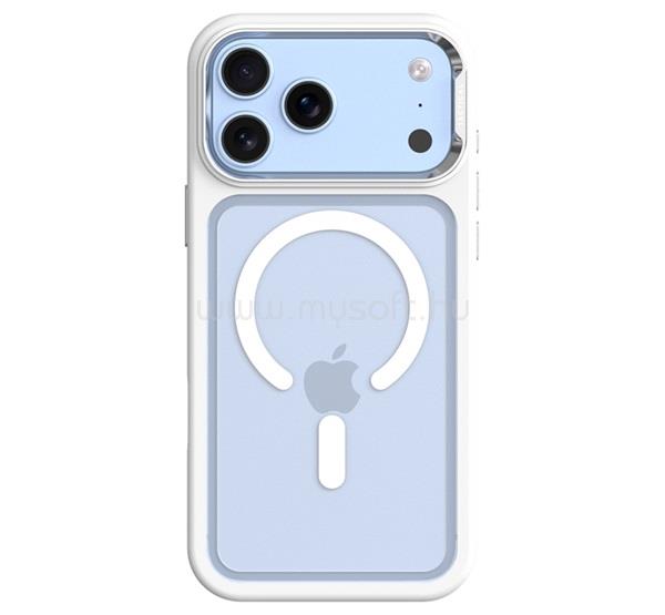 TACTICAL iPhone 18 Pro Max / 17 Pro Max TACTICAL MAGFORCE HYPERSTEALTH 3.0 szilikon telefonvédő ütésállóság, MagSafe, FEHÉR