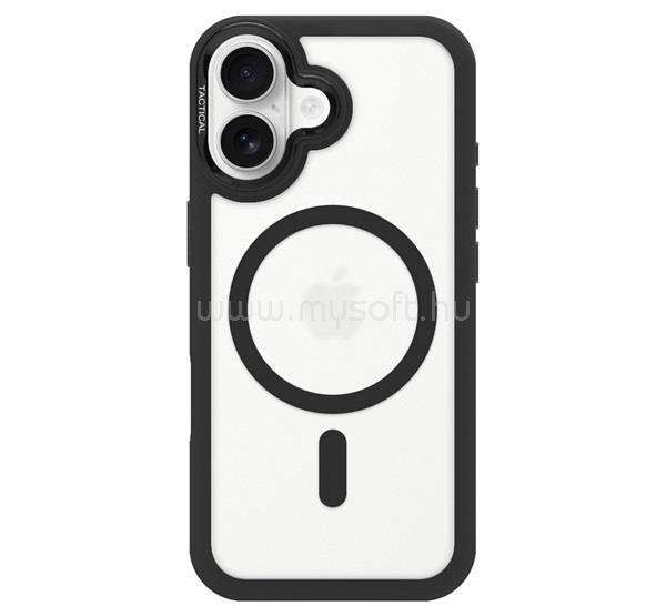 TACTICAL iPhone 17 TACTICAL MAGFORCE HYPERSTEALTH 3.0 szilikon telefonvédő ütésállóság, MagSafe, FEKETE