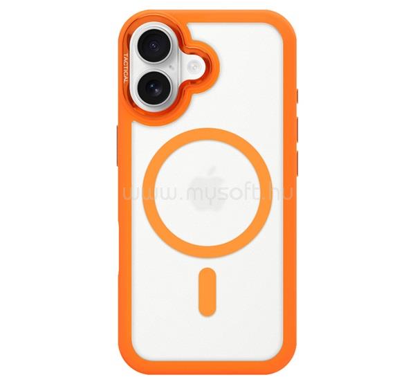 TACTICAL iPhone 17 TACTICAL MAGFORCE HYPERSTEALTH 3.0 szilikon telefonvédő ütésállóság, MagSafe, NARANCSSÁRGA