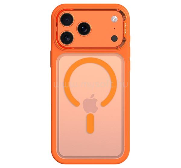 TACTICAL iPhone 18 Pro Max TACTICAL MAGFORCE HYPERSTEALTH 3.0 szilikon telefonvédő ütésállóság, MagSafe, NARANCSSÁRGA