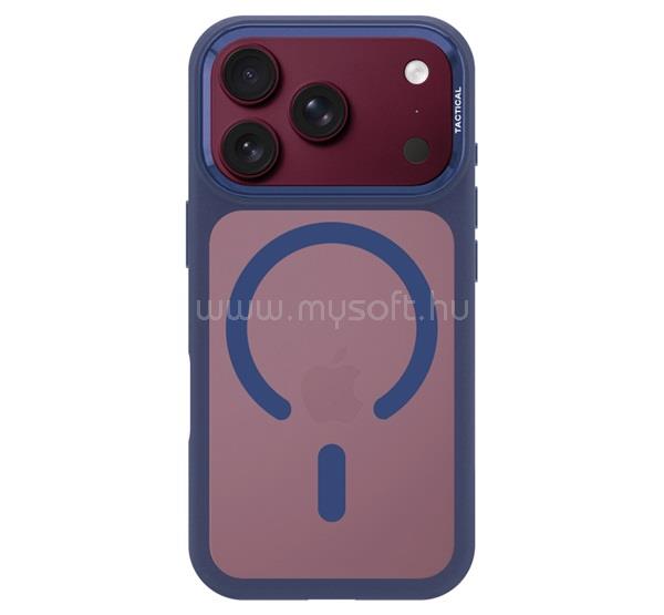 TACTICAL iPhone 18 Pro / 17 Pro TACTICAL MAGFORCE HYPERSTEALTH 3.0 szilikon telefonvédő ütésállóság, MagSafe, SÖTÉTKÉK