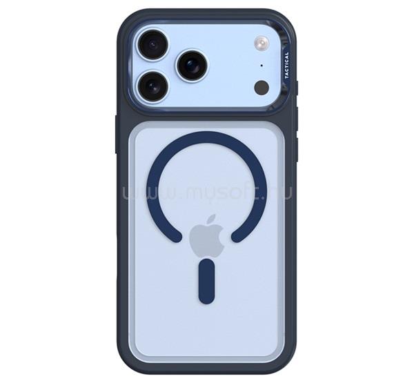 TACTICAL iPhone 18 Pro Max / 17 Pro Max TACTICAL MAGFORCE HYPERSTEALTH 3.0 szilikon telefonvédő ütésállóság, MagSafe, SÖTÉTKÉK