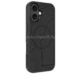 TACTICAL iPhone 17 TACTICAL MAGFORCE HYPERSTEALTH SIKA szilikon telefonvédő ütésállóság, topográfiai minta, FEKETE TACTICAL_57983126282 small