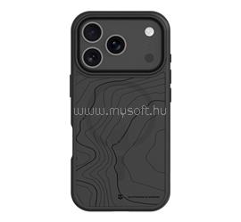 TACTICAL iPhone 18 Pro TACTICAL MAGFORCE HYPERSTEALTH SIKA szilikon telefonvédő ütésállóság, topográfiai minta, FEKETE TACTICAL_57983126292 small