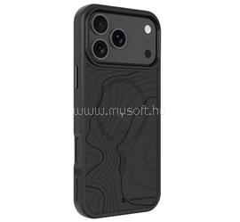 TACTICAL iPhone 18 Pro Max TACTICAL MAGFORCE HYPERSTEALTH SIKA szilikon telefonvédő ütésállóság, topográfiai minta, FEKETE TACTICAL_57983126297 small