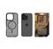 TACTICAL iPhone 16 Pro TACTICAL MAGFORCE HYPERSTEALTH SIKA szilikon telefonvédő ütésállóság, topográfiai minta, FEKETE TACTICAL_57983126307 small