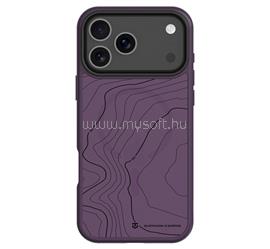 TACTICAL iPhone 18 Pro Max TACTICAL MAGFORCE HYPERSTEALTH SIKA szilikon telefonvédő ütésállóság, topográfiai minta, LILA TACTICAL_57983130968 small