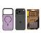 TACTICAL iPhone 18 Pro Max TACTICAL MAGFORCE HYPERSTEALTH SIKA szilikon telefonvédő ütésállóság, topográfiai minta, LILA TACTICAL_57983130968 small
