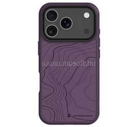 TACTICAL iPhone 18 Pro / 17 Pro TACTICAL MAGFORCE HYPERSTEALTH SIKA szilikon telefonvédő ütésállóság, topográfiai minta, LILA TACTICAL_57983130975 small