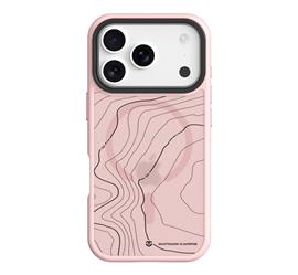 TACTICAL iPhone 18 Pro TACTICAL MAGFORCE HYPERSTEALTH SIKA szilikon telefonvédő ütésállóság, topográfiai minta, RÓZSASZÍN TACTICAL_57983126293 small