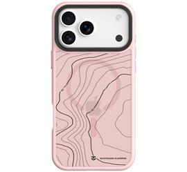 TACTICAL iPhone 18 Pro Max TACTICAL MAGFORCE HYPERSTEALTH SIKA szilikon telefonvédő ütésállóság, topográfiai minta, RÓZSASZÍN TACTICAL_57983126298 small