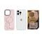 TACTICAL iPhone 16 Pro Max TACTICAL MAGFORCE HYPERSTEALTH SIKA szilikon telefonvédő ütésállóság, topográfiai minta, RÓZSASZÍN TACTICAL_57983126313 small