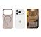 TACTICAL iPhone 18 Pro TACTICAL MAGFORCE HYPERSTEALTH SIKA szilikon telefonvédő ütésállóság, topográfiai minta, SÖTÉTBARNA TACTICAL_57983126296 small