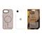 TACTICAL iPhone 17e / 16e TACTICAL MAGFORCE HYPERSTEALTH SIKA szilikon telefonvédő ütésállóság, topográfiai minta, SÖTÉTBARNA TACTICAL_57983126321 small