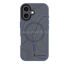 TACTICAL iPhone 17 TACTICAL MAGFORCE HYPERSTEALTH SIKA szilikon telefonvédő ütésállóság, topográfiai minta, SÖTÉTKÉK TACTICAL_57983126284 small
