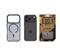 TACTICAL iPhone 18 Pro TACTICAL MAGFORCE HYPERSTEALTH SIKA szilikon telefonvédő ütésállóság, topográfiai minta, SÖTÉTKÉK TACTICAL_57983126294 small