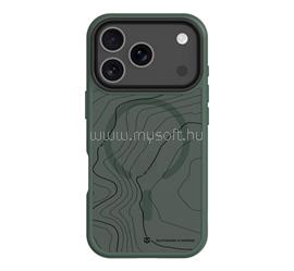 TACTICAL iPhone 18 Pro TACTICAL MAGFORCE HYPERSTEALTH SIKA szilikon telefonvédő ütésállóság, topográfiai minta, SÖTÉTZÖLD TACTICAL_57983126295 small