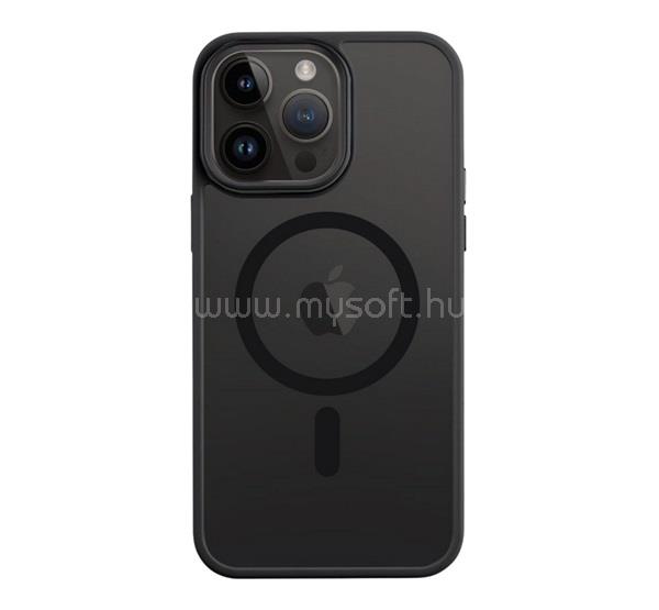TACTICAL iPhone 14 Pro Max TACTICAL MAGFORCE HYPERSTEALTH szilikon telefonvédő ütésállóság, MagSafe, FEKETE