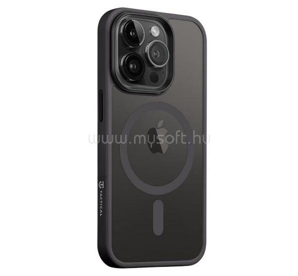 TACTICAL iPhone 14 Pro TACTICAL MAGFORCE HYPERSTEALTH szilikon telefonvédő ütésállóság, MagSafe, FEKETE