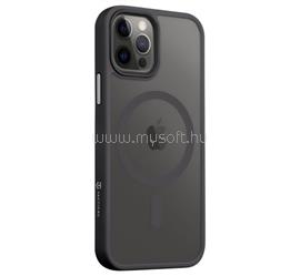 TACTICAL iPhone 12 Pro / 12 TACTICAL MAGFORCE HYPERSTEALTH szilikon telefonvédő ütésállóság, MagSafe, FEKETE TACTICAL_57983113568 small