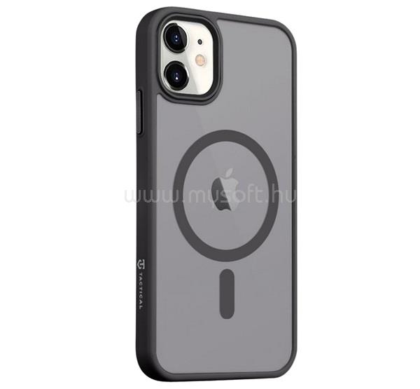 TACTICAL iPhone 11 TACTICAL MAGFORCE HYPERSTEALTH szilikon telefonvédő ütésállóság, MagSafe, FEKETE