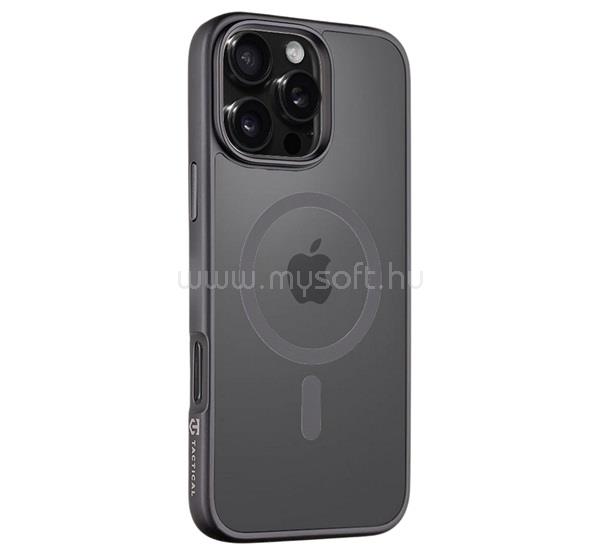 TACTICAL iPhone 16 Pro Max TACTICAL MAGFORCE HYPERSTEALTH szilikon telefonvédő ütésállóság, MagSafe, FEKETE