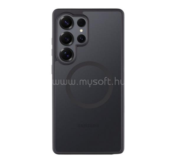 TACTICAL Samsung S25 Ultra TACTICAL MAGFORCE HYPERSTEALTH szilikon telefonvédő ütésállóság, MagSafe, FEKETE