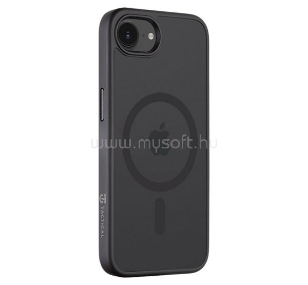 TACTICAL iPhone 17e / 16e TACTICAL MAGFORCE HYPERSTEALTH szilikon telefonvédő ütésállóság, MagSafe, FEKETE