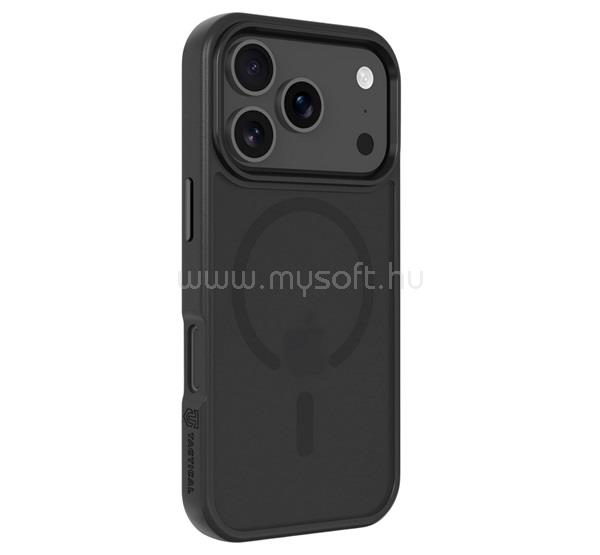 TACTICAL iPhone 18 Pro / 17 Pro TACTICAL MAGFORCE HYPERSTEALTH szilikon telefonvédő ütésállóság, MagSafe, FEKETE